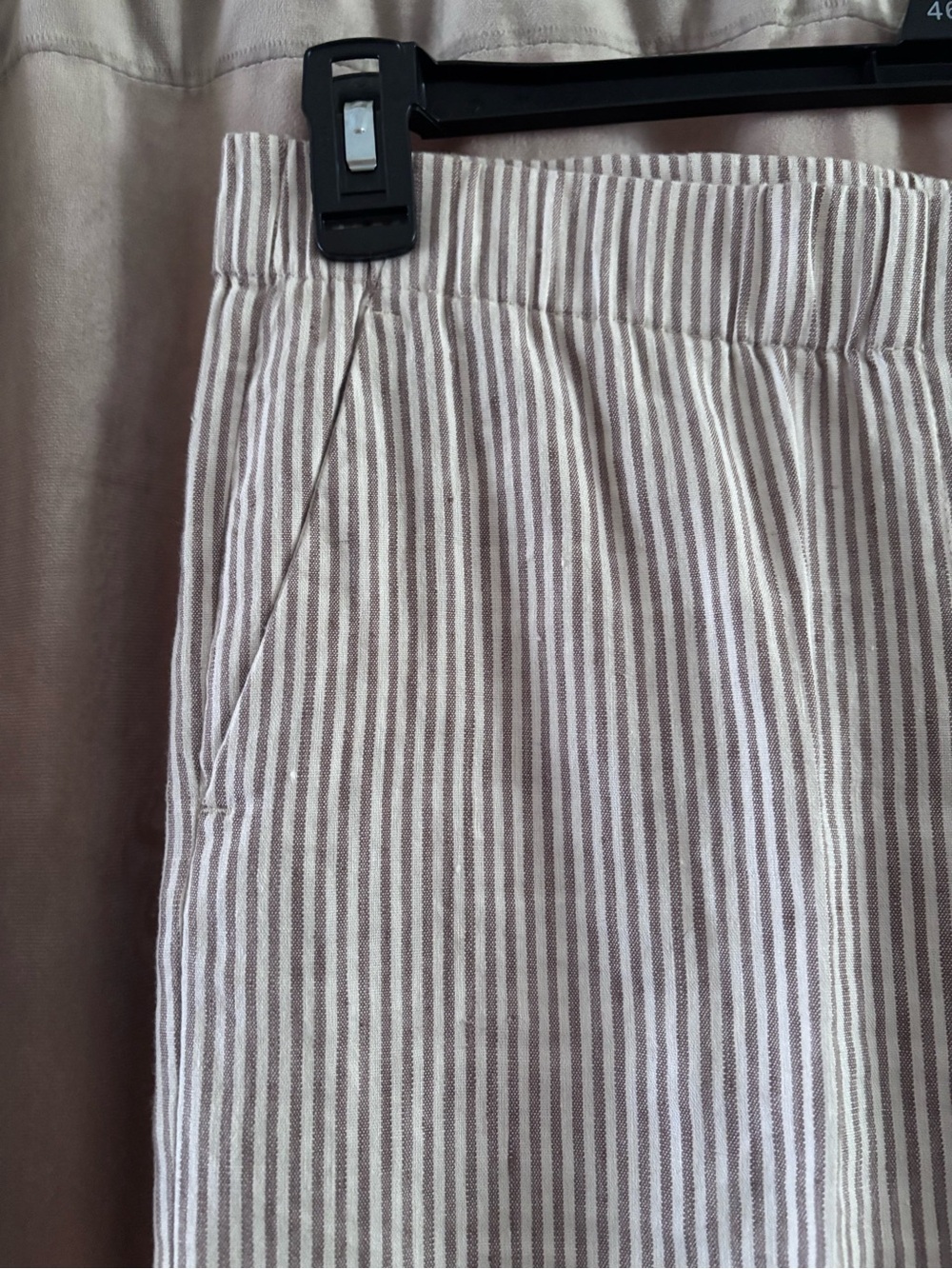J. Jill sz 10 Cotton Cropped Pants